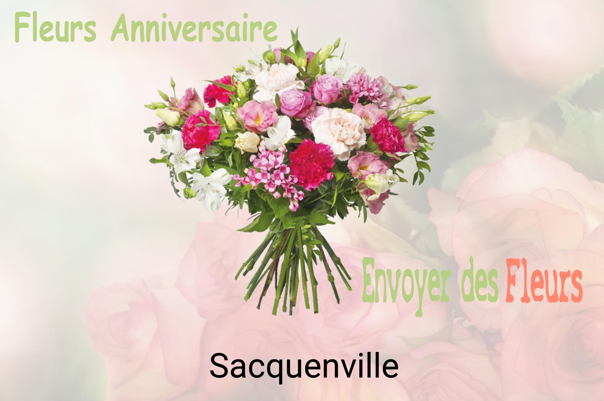Bouquet de fleurs d’anniversaire livré à Sacquenville